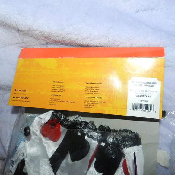 VTG 2010 DELUXE ALICE IN WONDERLAND TODDLERS GIRLS COSTUME SET 2T NEW/NWT - Picture 11 of 12